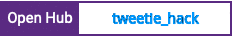 Open Hub project report for tweetie_hack
