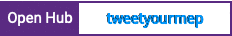 Open Hub project report for tweetyourmep
