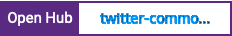 Open Hub project report for twitter-commons-sample