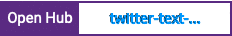 Open Hub project report for twitter-text-java
