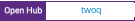 Open Hub project report for twoq