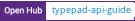Open Hub project report for typepad-api-guide