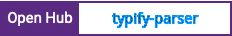 Open Hub project report for typify-parser