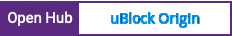 Open Hub project report for uBlock Origin