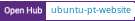 Open Hub project report for ubuntu-pt-website
