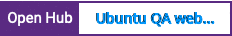 Open Hub project report for Ubuntu QA website