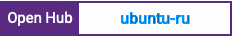 Open Hub project report for ubuntu-ru