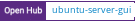 Open Hub project report for ubuntu-server-gui
