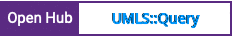 Open Hub project report for UMLS::Query