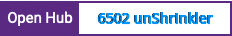 Open Hub project report for 6502 unShrinkler
