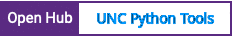 Open Hub project report for UNC Python Tools