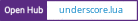Open Hub project report for underscore.lua