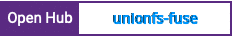 Open Hub project report for unionfs-fuse