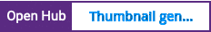 Open Hub project report for Thumbnail generator for all kinds of files