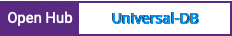 Open Hub project report for Universal-DB