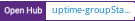 Open Hub project report for uptime-groupStatus-gadget
