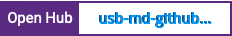 Open Hub project report for usb-md-github-code