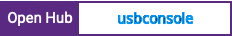 Open Hub project report for usbconsole