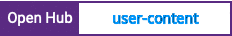 Open Hub project report for user-content