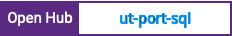 Open Hub project report for ut-port-sql