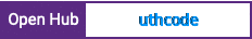 Open Hub project report for uthcode