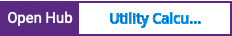 Open Hub project report for Utility Calculators