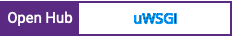 Open Hub project report for uWSGI