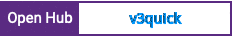 Open Hub project report for v3quick