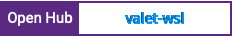 Open Hub project report for valet-wsl