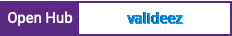 Open Hub project report for valideez