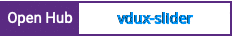 Open Hub project report for vdux-slider