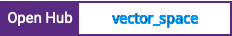 Open Hub project report for vector_space