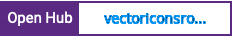 Open Hub project report for vectoriconsroundup