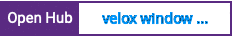 Open Hub project report for velox window manager