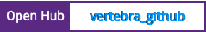 Open Hub project report for vertebra_github