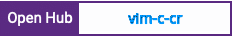 Open Hub project report for vim-c-cr