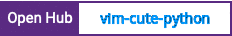 Open Hub project report for vim-cute-python
