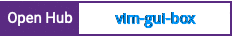 Open Hub project report for vim-gui-box