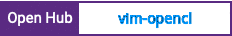 Open Hub project report for vim-opencl