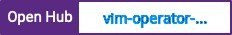 Open Hub project report for vim-operator-replace