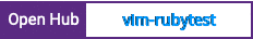 Open Hub project report for vim-rubytest