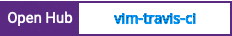 Open Hub project report for vim-travis-ci