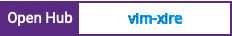 Open Hub project report for vim-xire