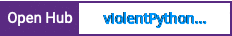Open Hub project report for violentPythonForHackers