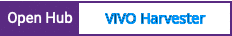 Open Hub project report for VIVO Harvester