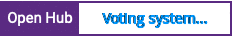 Open Hub project report for Voting systems toolbox