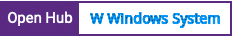 Open Hub project report for W Windows System