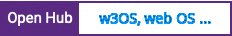 Open Hub project report for w3OS, web OS based plateform