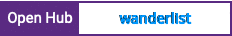 Open Hub project report for wanderlist