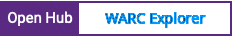 Open Hub project report for WARC Explorer